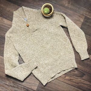 Vintage Wool Cowl Sweater